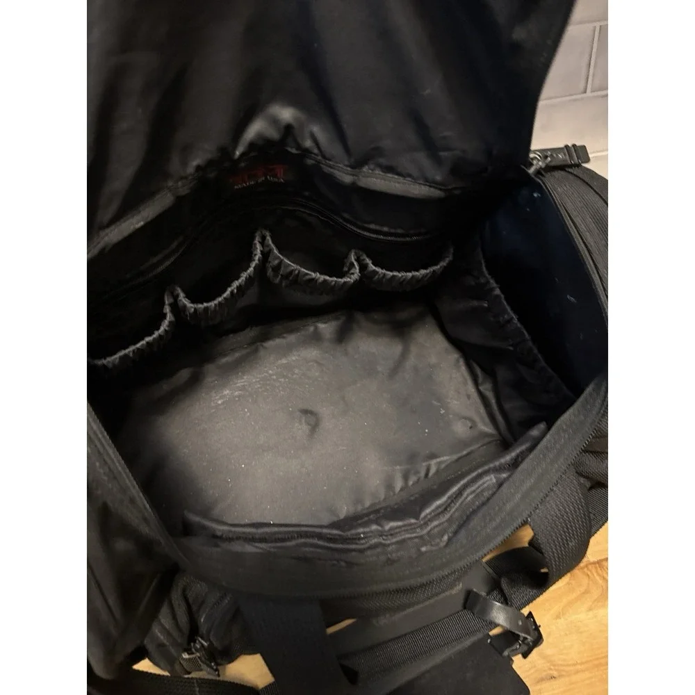Tumi Bag Black Ballistic Nylon 14